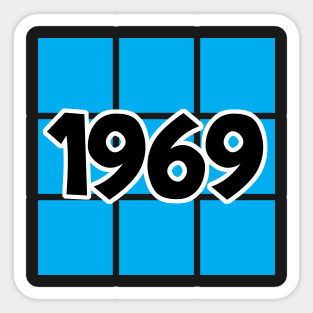 Retro 1969 Sticker